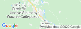 Usol'ye Sibirskoye map